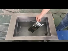 SUS304 konfigurowalna przemysłowa myjka ultradźwiękowa